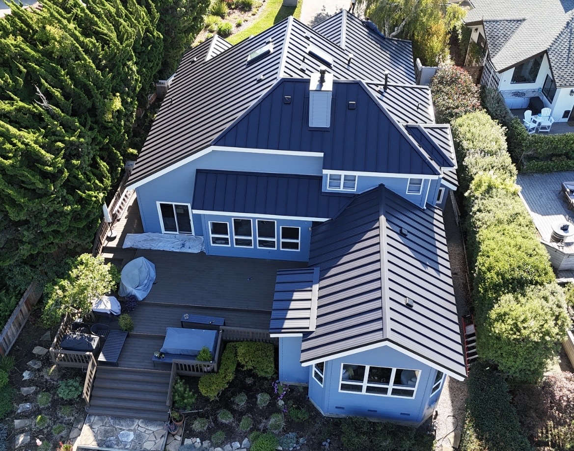After 2: Metal Reroof roofing project in Attascadero, CA (2025)