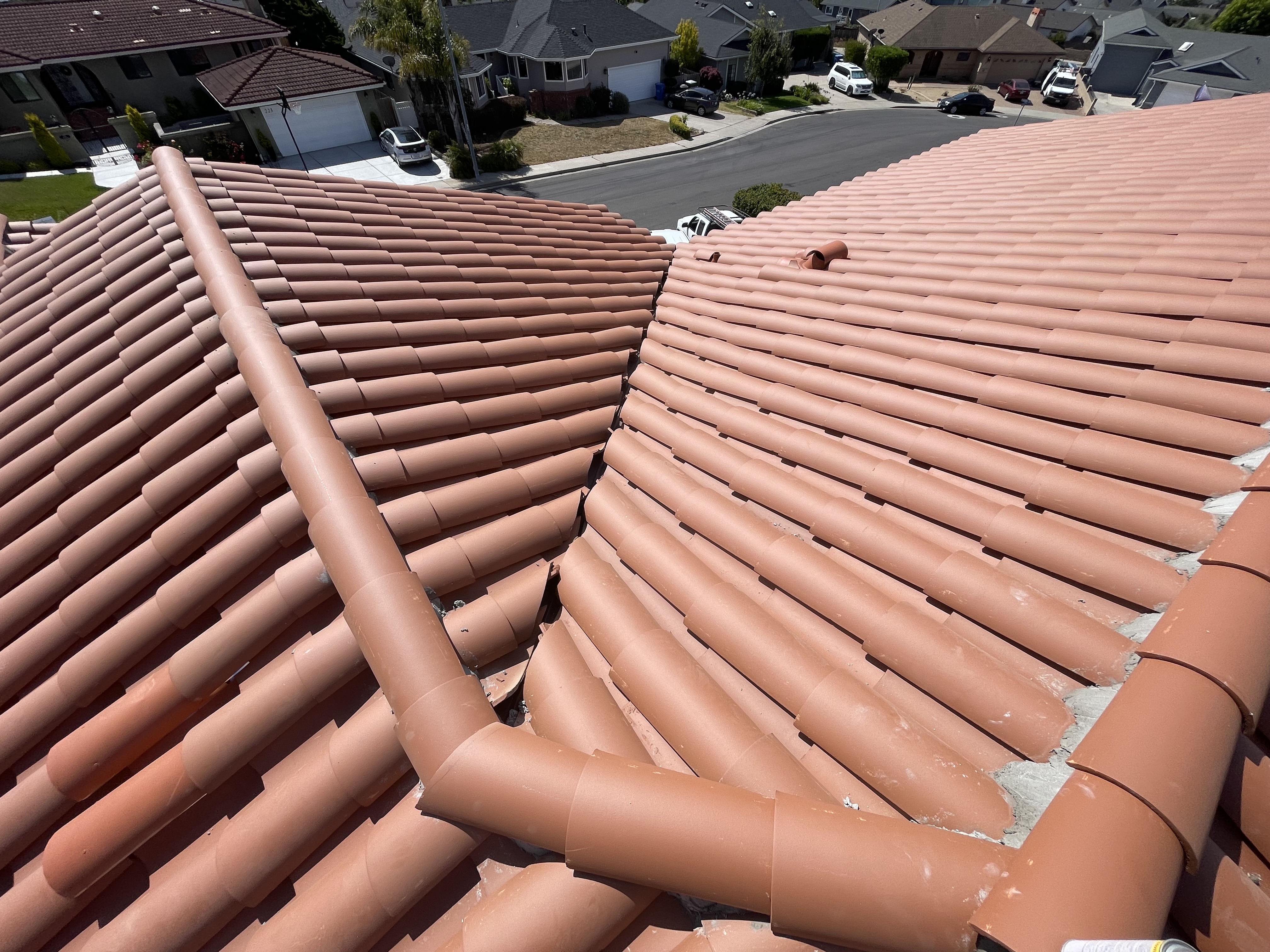 After 2: Tile Reroof roofing project in Pismo, CA (2025)