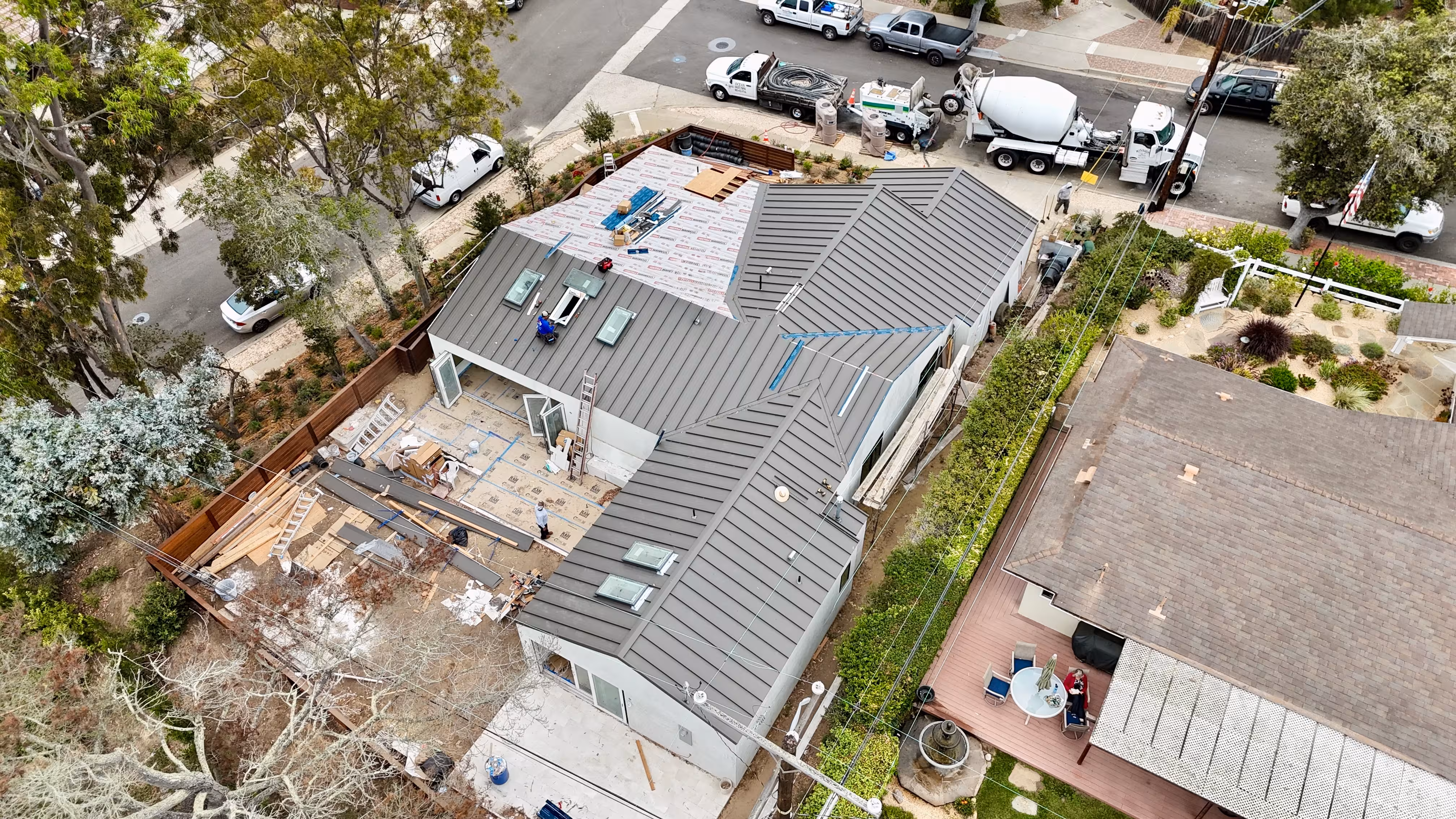 Mid-way 2: Standing Seam Metal Roof roofing project in Santa Barbara, CA (2026)